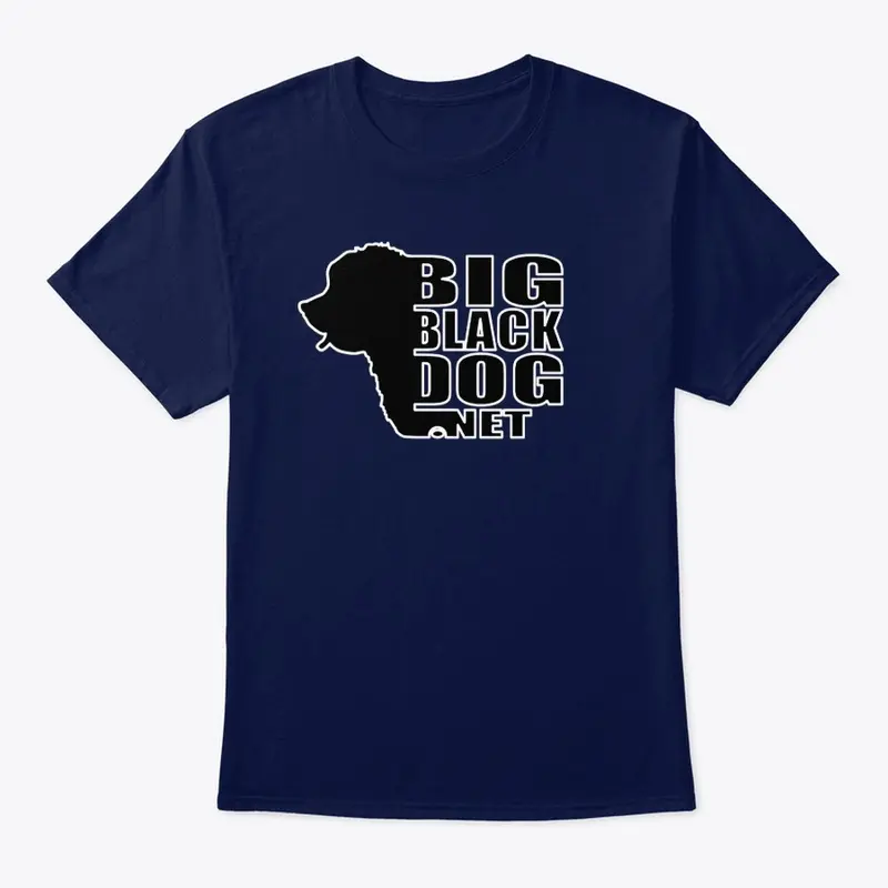 Big Black Dog Logo Tee's and More